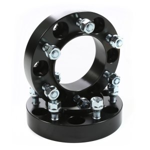 Toyota Tacoma Wheel Spacers - Rugged Ridge - 1.25 Inch, Forged Aluminum - Black - `96-`13